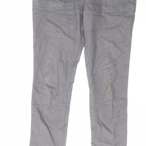 Marmot Womens Grey Cotton Skinny Jeans Size 8 L29 in Regular Zip