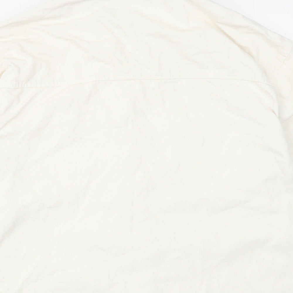 PRETTYLITTLETHING Womens White Jacket Size 10 Button