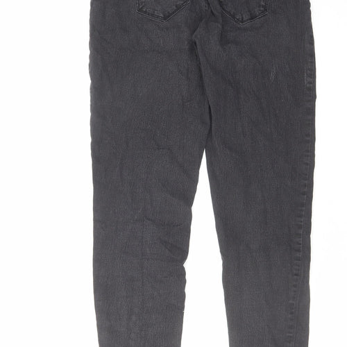 Denim & Co. Womens Black Cotton Jegging Jeans Size 14 L28 in Regular