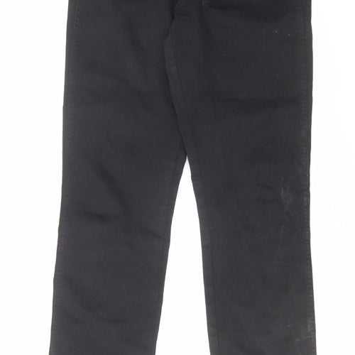H&M Womens Black Cotton Skinny Jeans Size 25 in L28 in Regular Zip