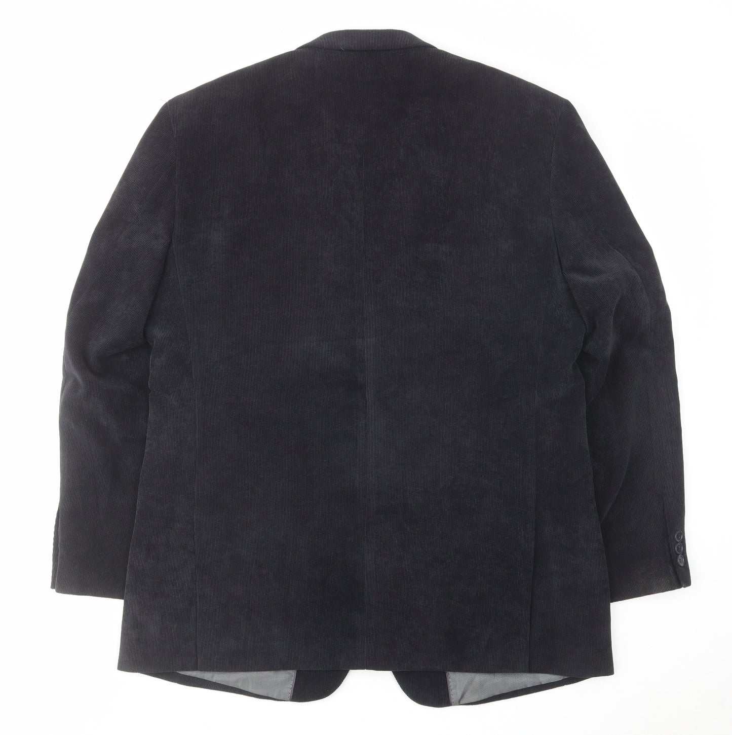 Skopes Mens Black Polyester Jacket Blazer Size 44 Regular