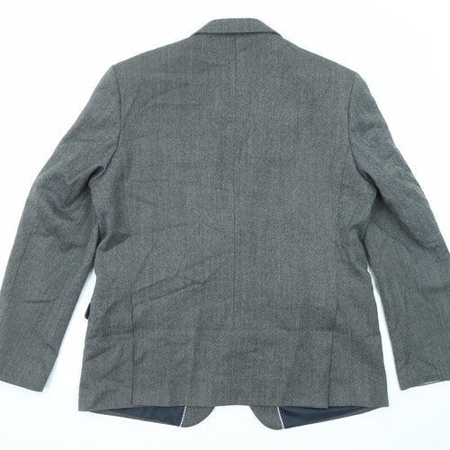 Marks and Spencer Mens Grey Wool Jacket Suit Jacket Size 44 Regular