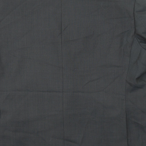 Marks and Spencer Mens Black Wool Jacket Suit Jacket Size 46 Regular