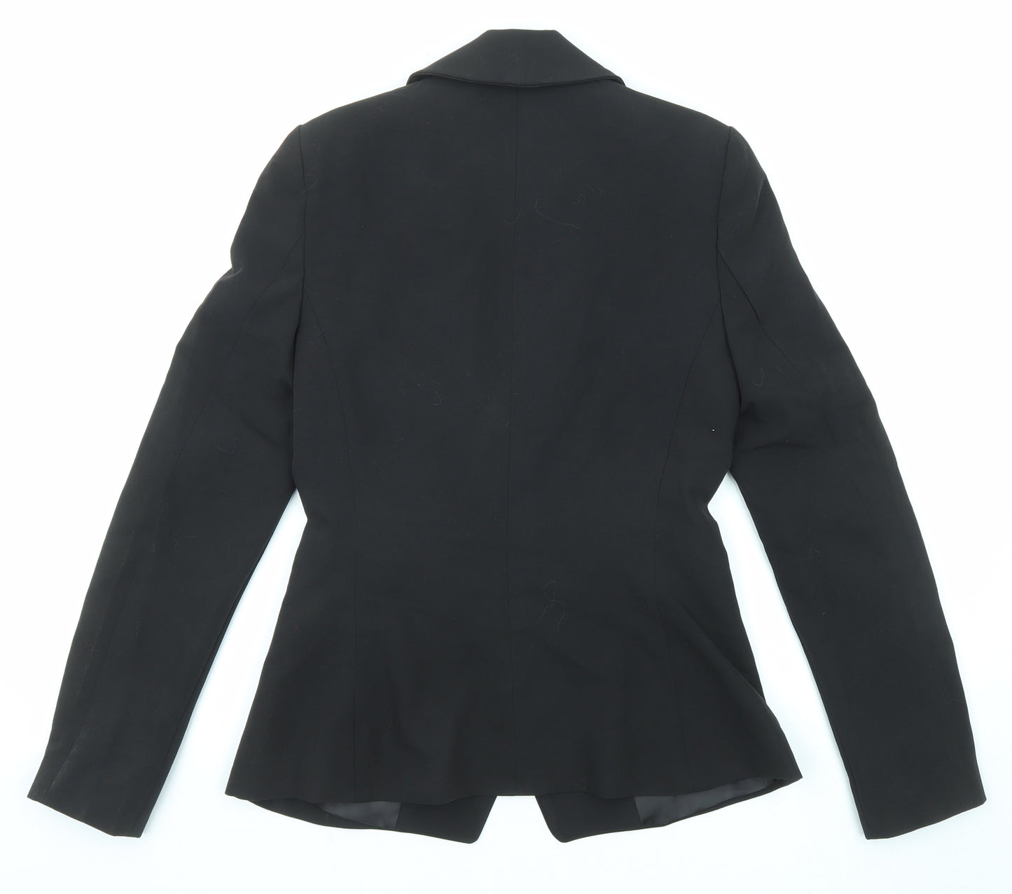 New Look Womens Black Jacket Blazer Size 6 Button