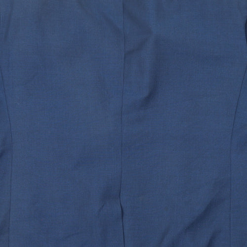 Centaur Mens Blue Polyester Jacket Suit Jacket Size 48 Regular