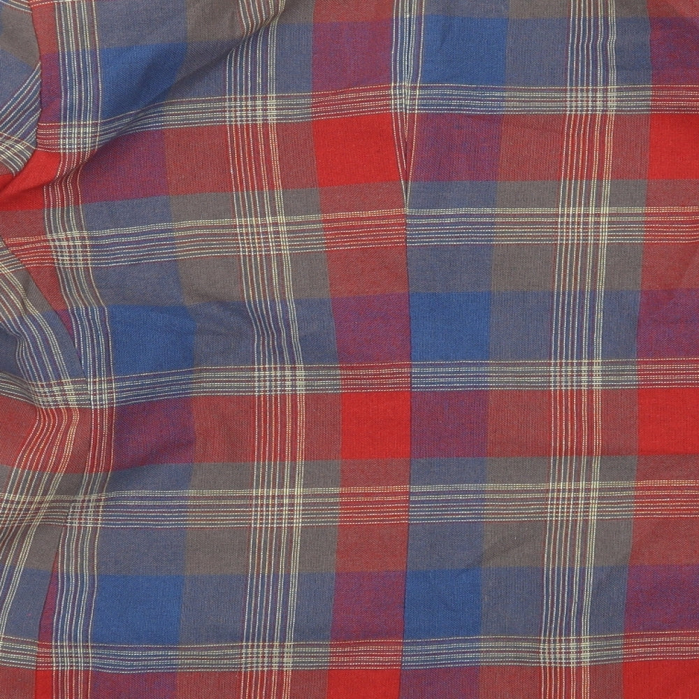 Alexon Womens Multicoloured Plaid Polyester Jacket Blazer Size 14 Button