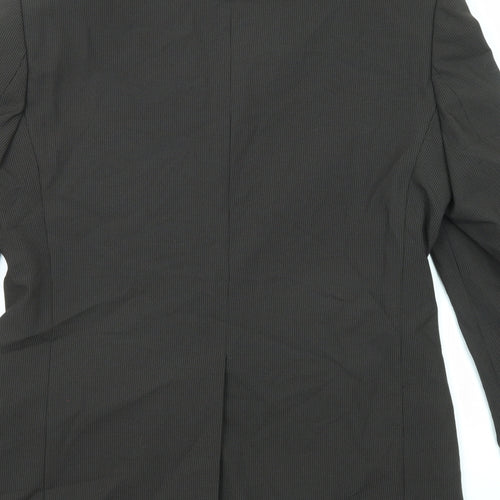 NEXT Mens Brown Polyester Jacket Suit Jacket Size 38 Regular