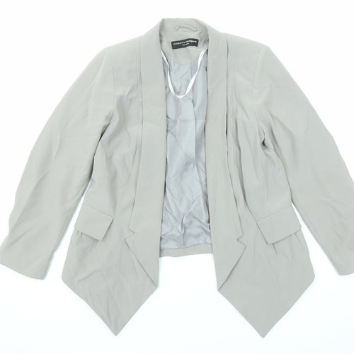 Dorothy Perkins Womens Grey Jacket Blazer Size 8