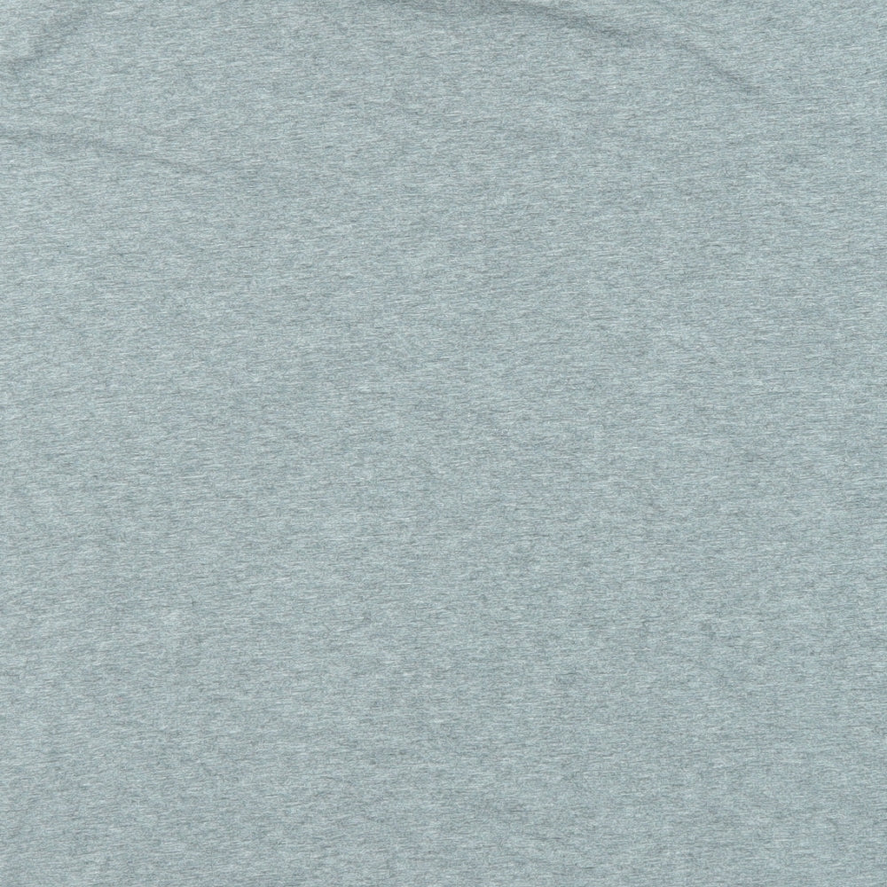 PUMA Mens Grey Polyester T-Shirt Size XL Round Neck