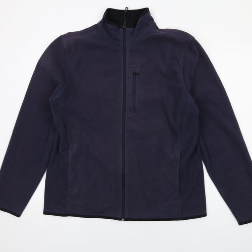 Marks and Spencer Mens Blue Jacket Size L Zip