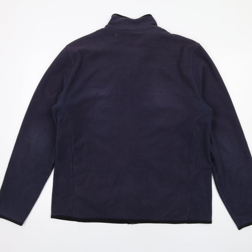 Marks and Spencer Mens Blue Jacket Size L Zip