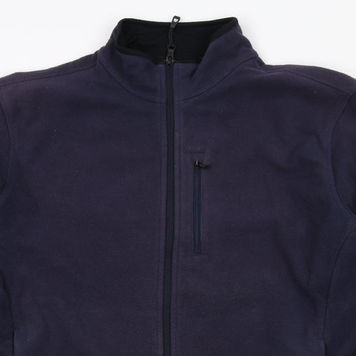 Marks and Spencer Mens Blue Jacket Size L Zip