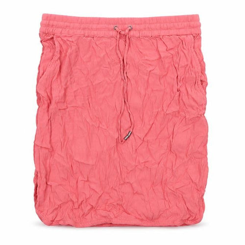 Saint Tropez Clothing Womens Pink Viscose A-Line Skirt Size L Drawstring