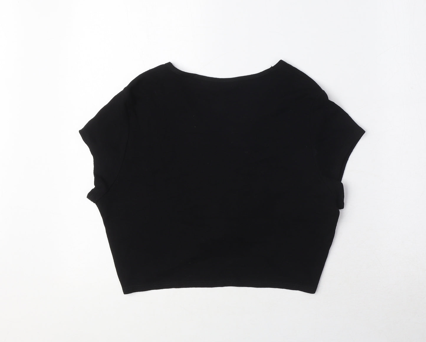 Dorothy Perkins Womens Black V-Neck Viscose Cardigan Jumper Size 14