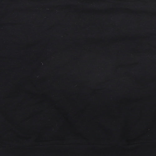 ASOS Womens Black 100% Cotton Pullover Sweatshirt Size 8
