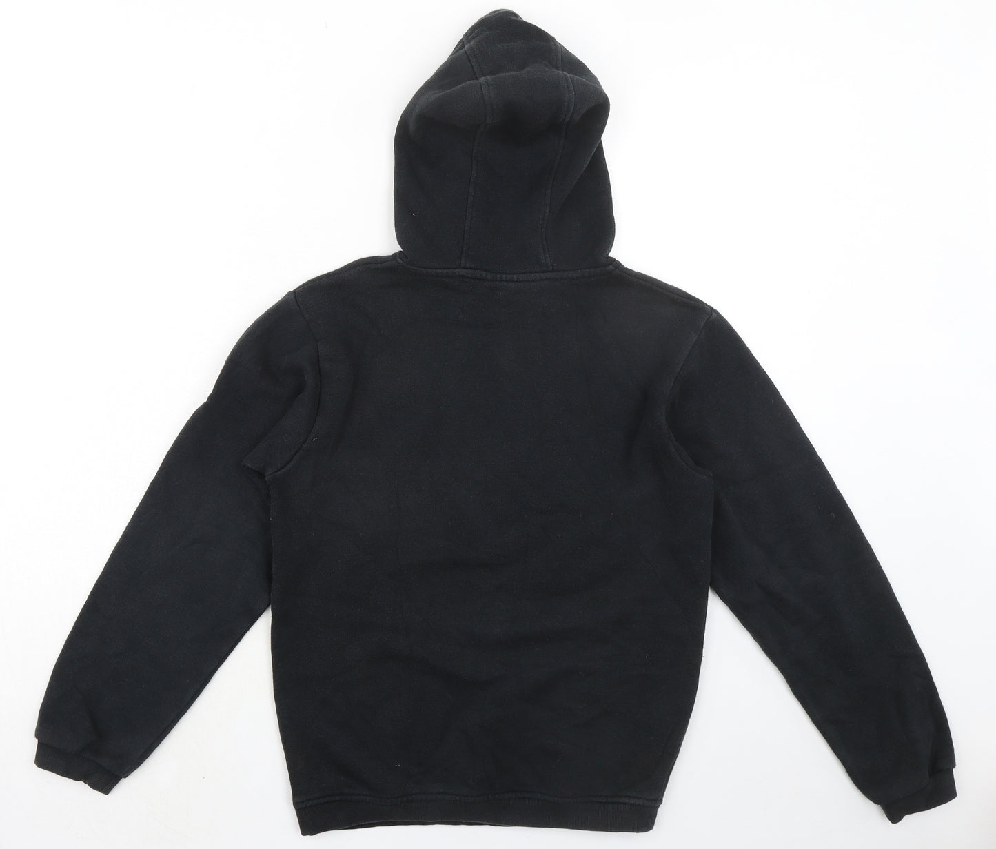 Champion Girls Black Cotton Pullover Hoodie Size 11-12 Years Pullover