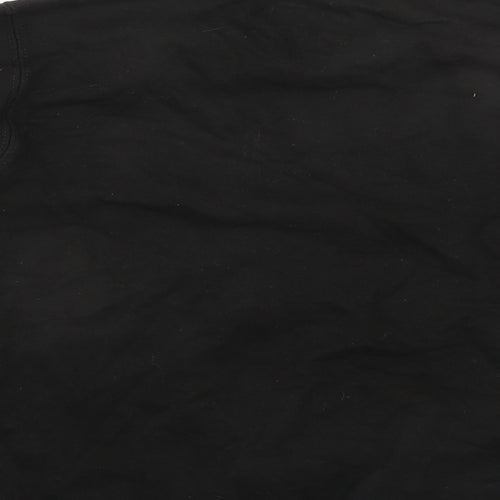 Just Hoods Boys Black Cotton Pullover Sweatshirt Size 12-13 Years Pullover - Hull County FC Santa Claus