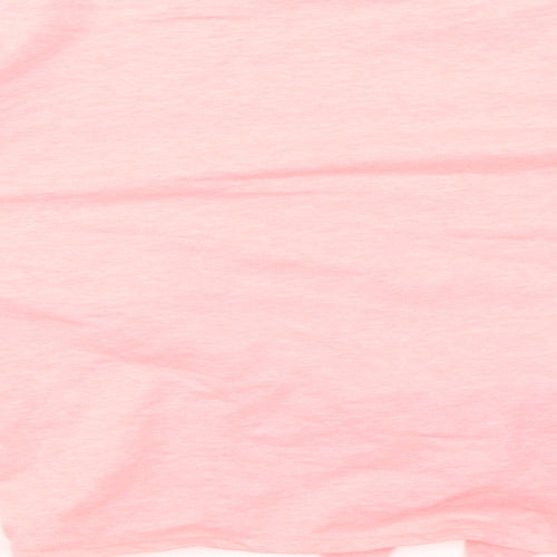 H&M Girls Pink Cotton Pullover Sweatshirt Size 12-13 Years Pullover - Knot Front