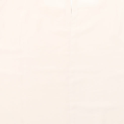 Canda Womens Pink Polyester Basic Blouse Size 16 Round Neck
