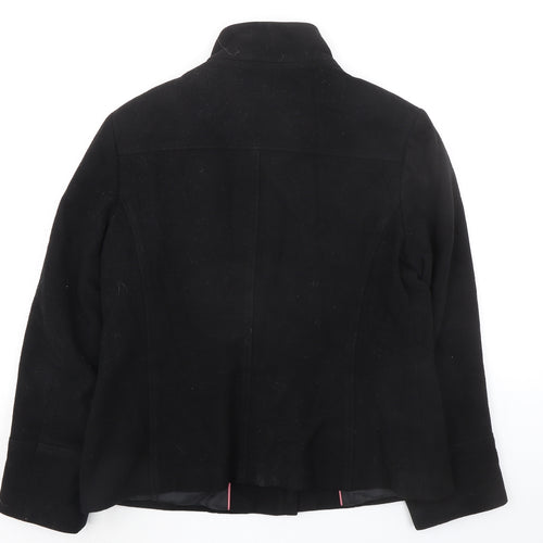 NEXT Womens Black Jacket Size 14 Button