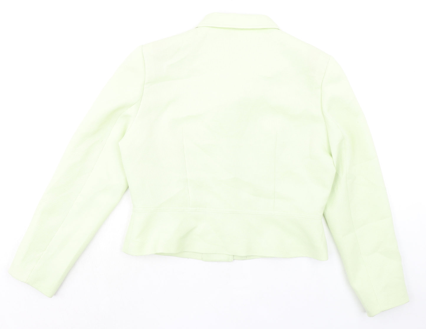 Dorothy Perkins Womens Green Jacket Blazer Size 12 Button