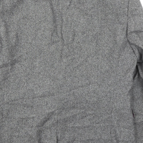NEXT Mens Grey Wool Jacket Blazer Size 42 Regular
