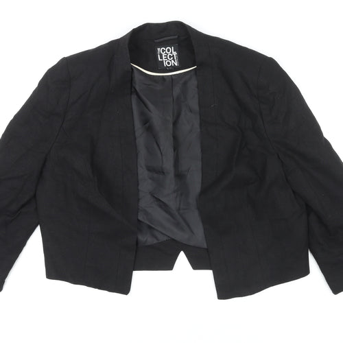 Debenhams Womens Black Jacket Blazer Size 14