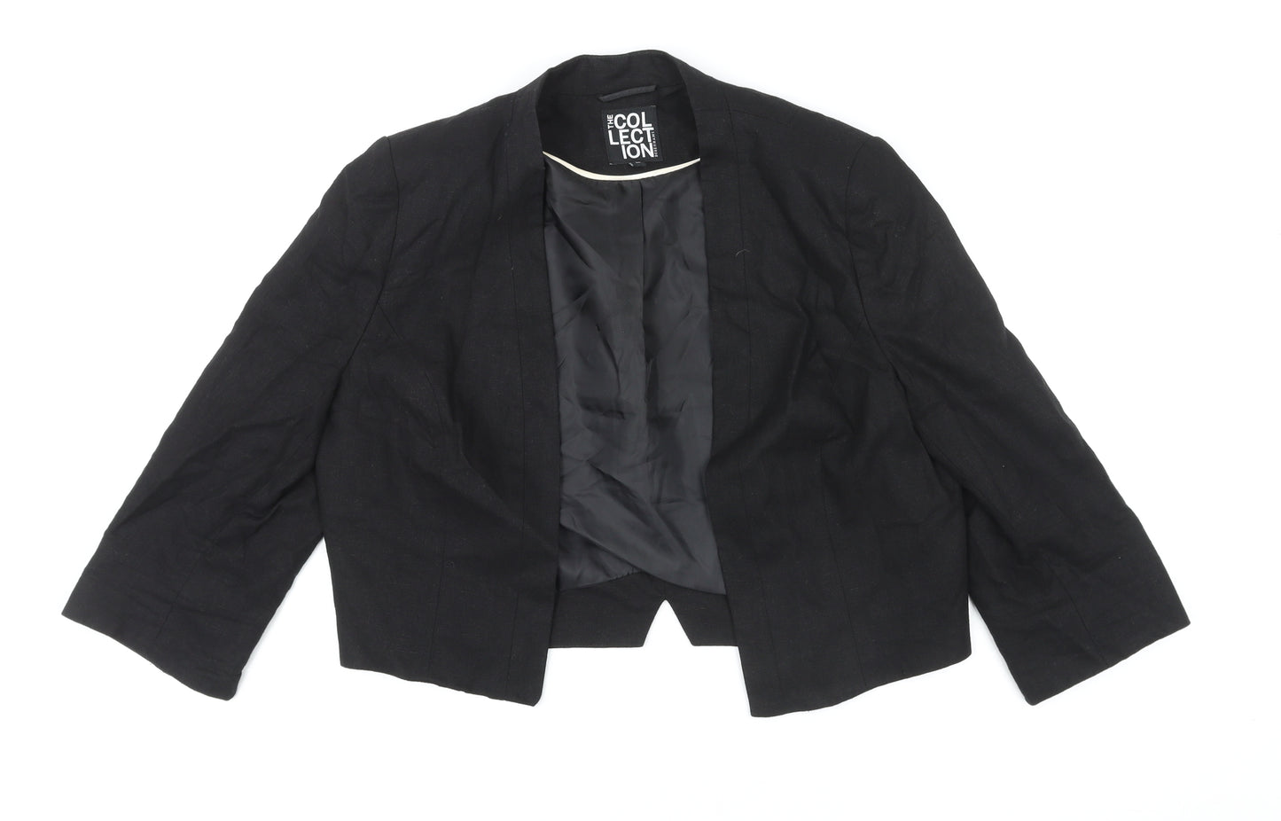 Debenhams Womens Black Jacket Blazer Size 14
