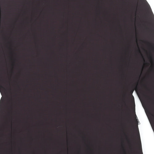 Ventuno 21 Mens Purple Polyester Jacket Blazer Size S Regular