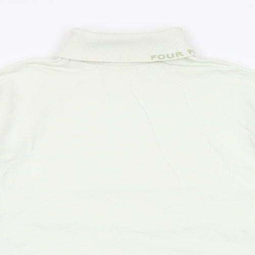 ASOS Womens Green Cotton Pullover Sweatshirt Size XS Pullover