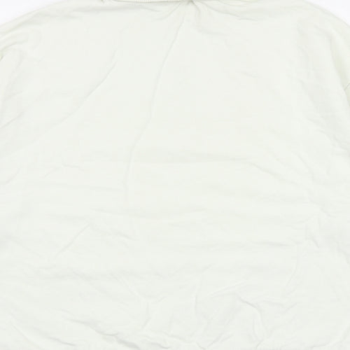 ASOS Womens Green Cotton Pullover Sweatshirt Size XS Pullover