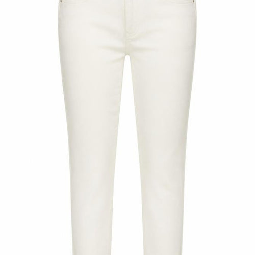 Yessica Womens Ivory Cotton Skinny Jeans Size 10 L31 in Slim Zip
