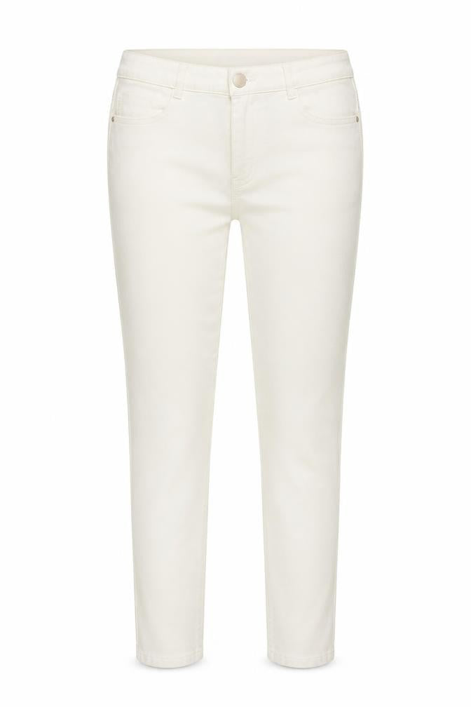 Yessica Womens Ivory Cotton Skinny Jeans Size 10 L31 in Slim Zip