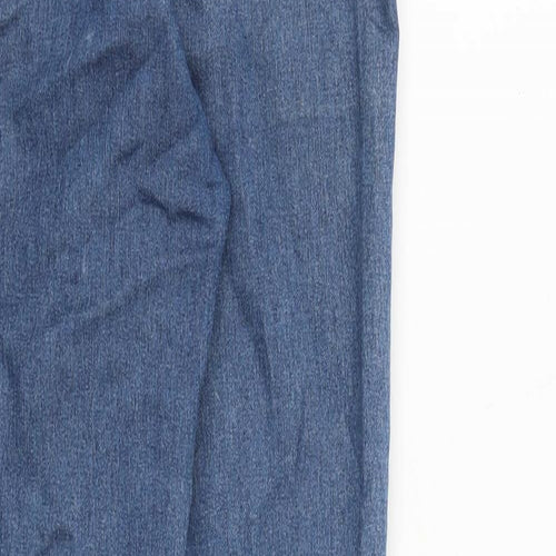 H&M Womens Blue Cotton Skinny Jeans Size 28 in L32 in Regular Zip