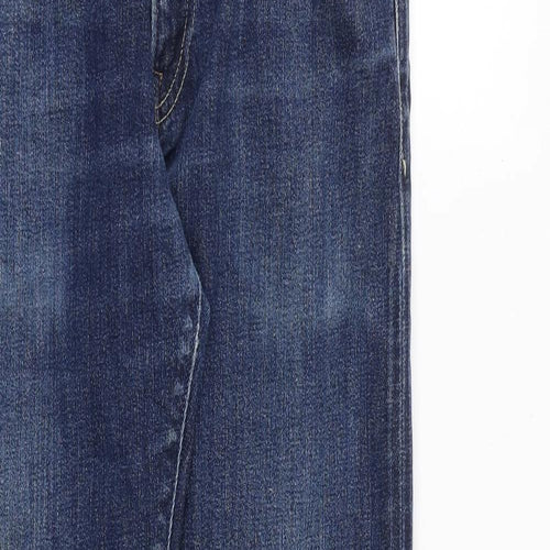 Polo Ralph Lauren Mens Blue Cotton Straight Jeans Size 32 in L32 in Regular Zip
