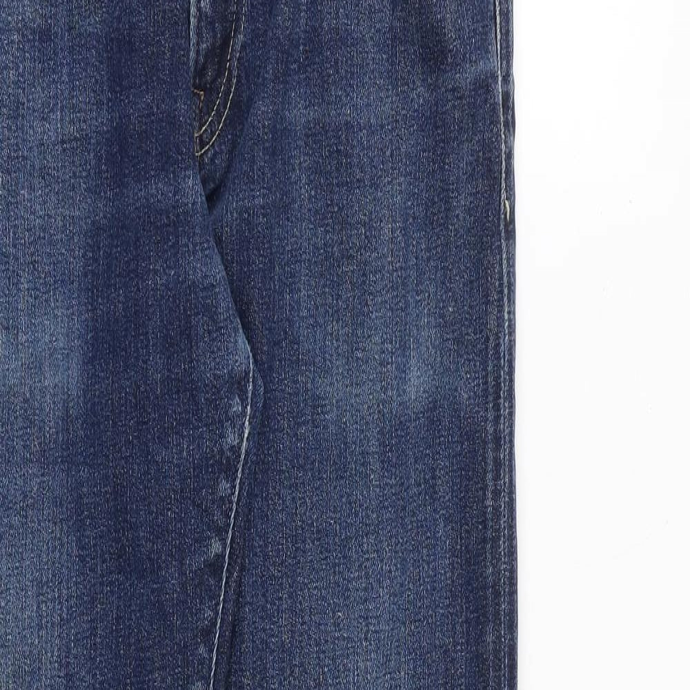 Polo Ralph Lauren Mens Blue Cotton Straight Jeans Size 32 in L32 in Regular Zip