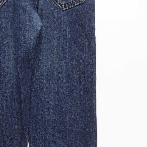 Polo Ralph Lauren Mens Blue Cotton Straight Jeans Size 32 in L32 in Regular Zip
