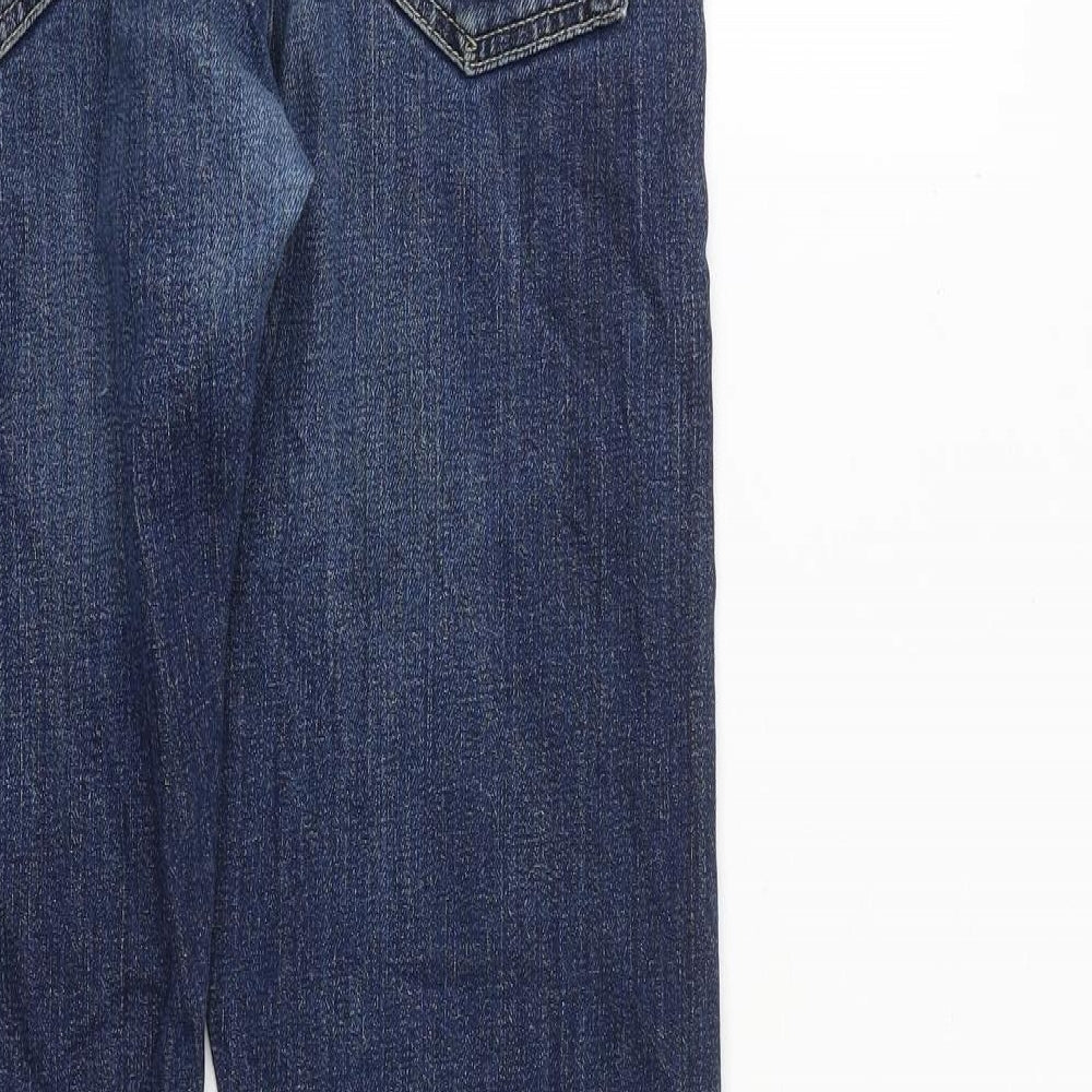 Polo Ralph Lauren Mens Blue Cotton Straight Jeans Size 32 in L32 in Regular Zip