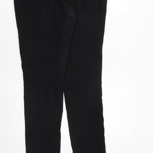 H&M Womens Black Cotton Skinny Jeans Size 32 in L32 in Regular Zip