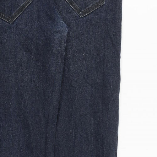 NEXT Mens Blue Cotton Straight Jeans Size 36 in L29 in Regular Zip