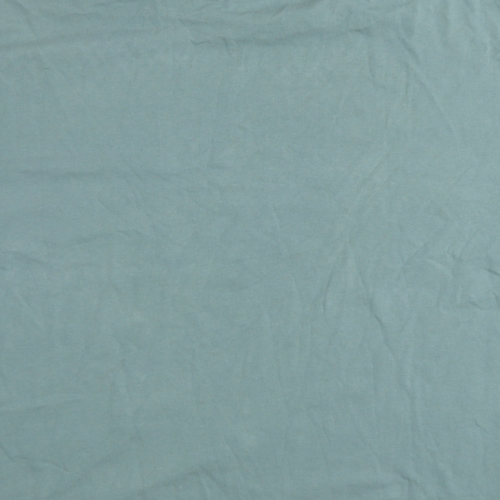 ASOS Womens Green Cotton Basic T-Shirt Size L Crew Neck