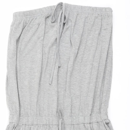 Capsule Womens Grey Viscose A-Line Size 18 Off the Shoulder Pullover