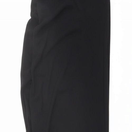 Zara Womens Black Polyester Bodycon Size XS Off the Shoulder Zip