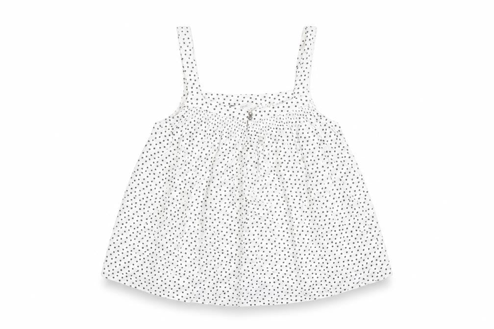 NEXT Womens White Polka Dot Viscose Camisole Tank Size 10 Square Neck