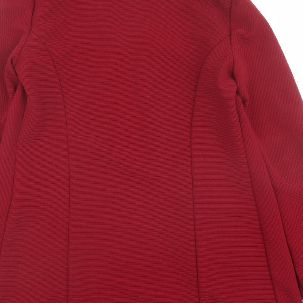 Rinascimento Womens Red Kimono Coat Size S