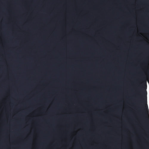 Marks and Spencer Mens Blue Wool Jacket Suit Jacket Size 40 Regular