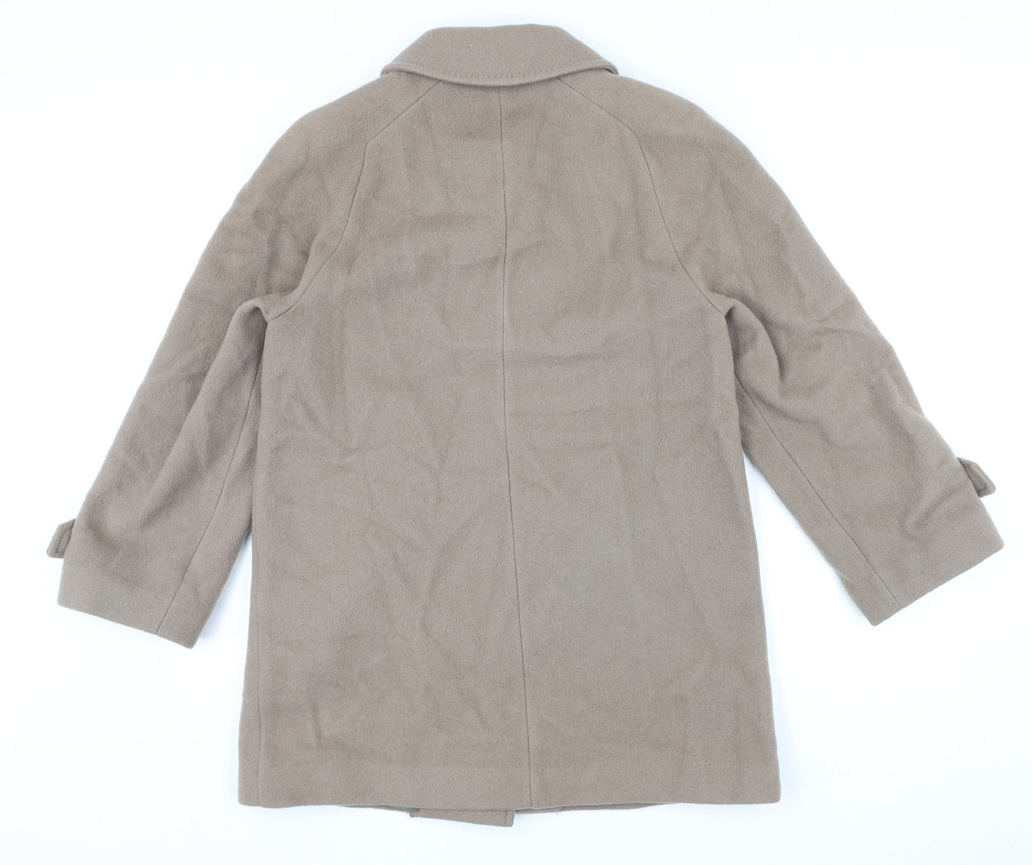 Debenhams Womens Beige Jacket Size 10 Button
