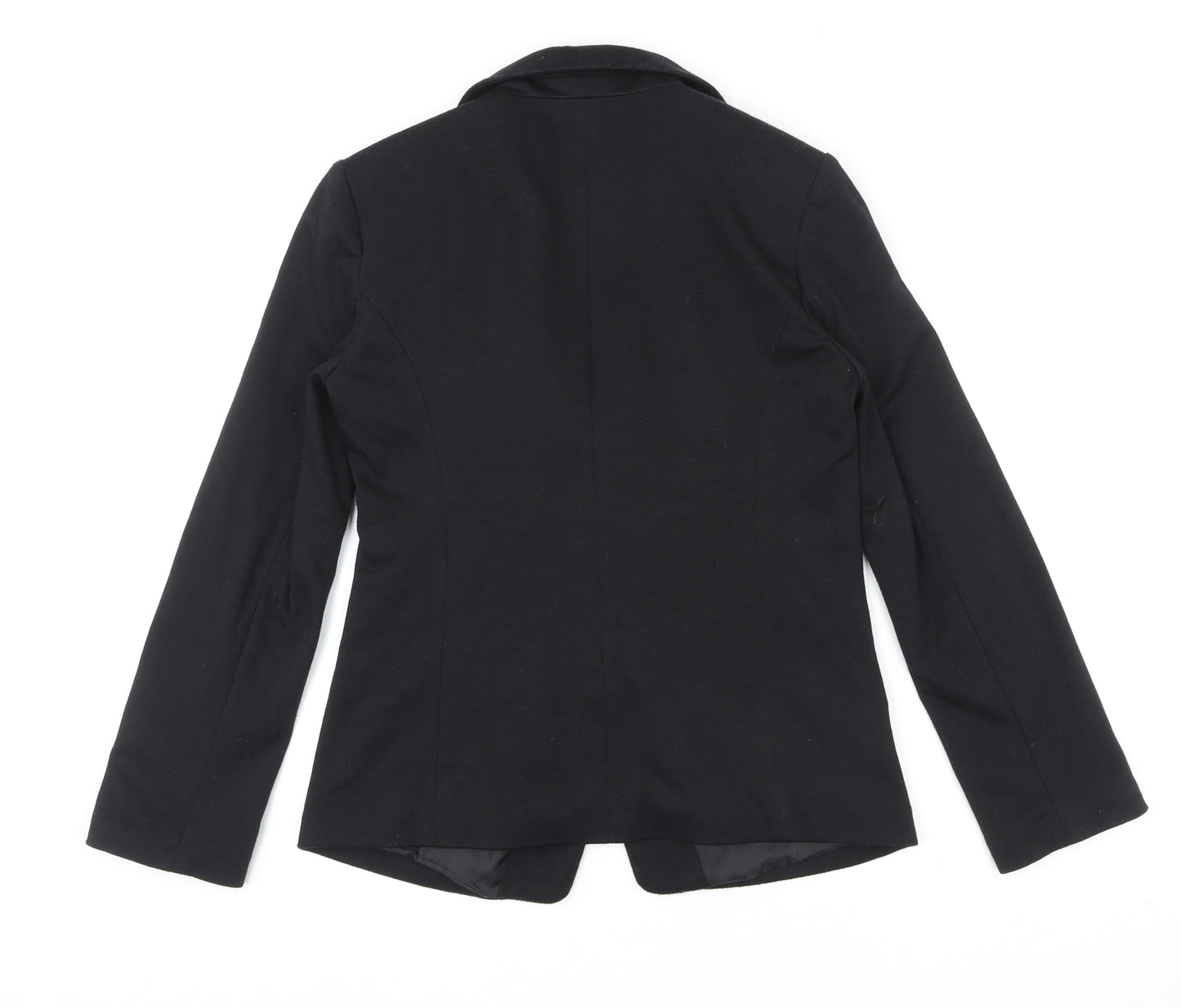 Oasis Womens Black Jacket Blazer Size 10 Button