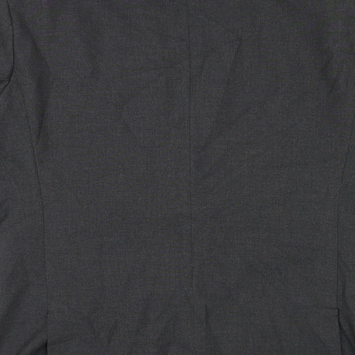 NEXT Mens Grey Polyester Jacket Suit Jacket Size 42 Regular