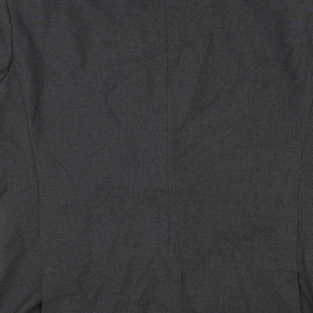 NEXT Mens Grey Polyester Jacket Suit Jacket Size 42 Regular